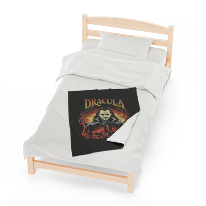 Dracula Velveteen Plush Blanket