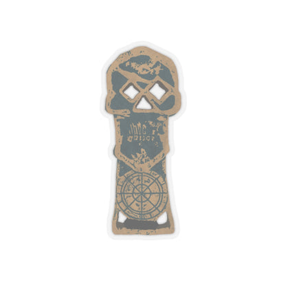 Copper Bones Skeleton Key Sticker