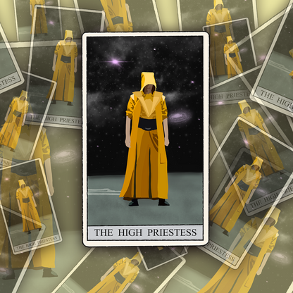 Tarot Card - The High Priestess sticker